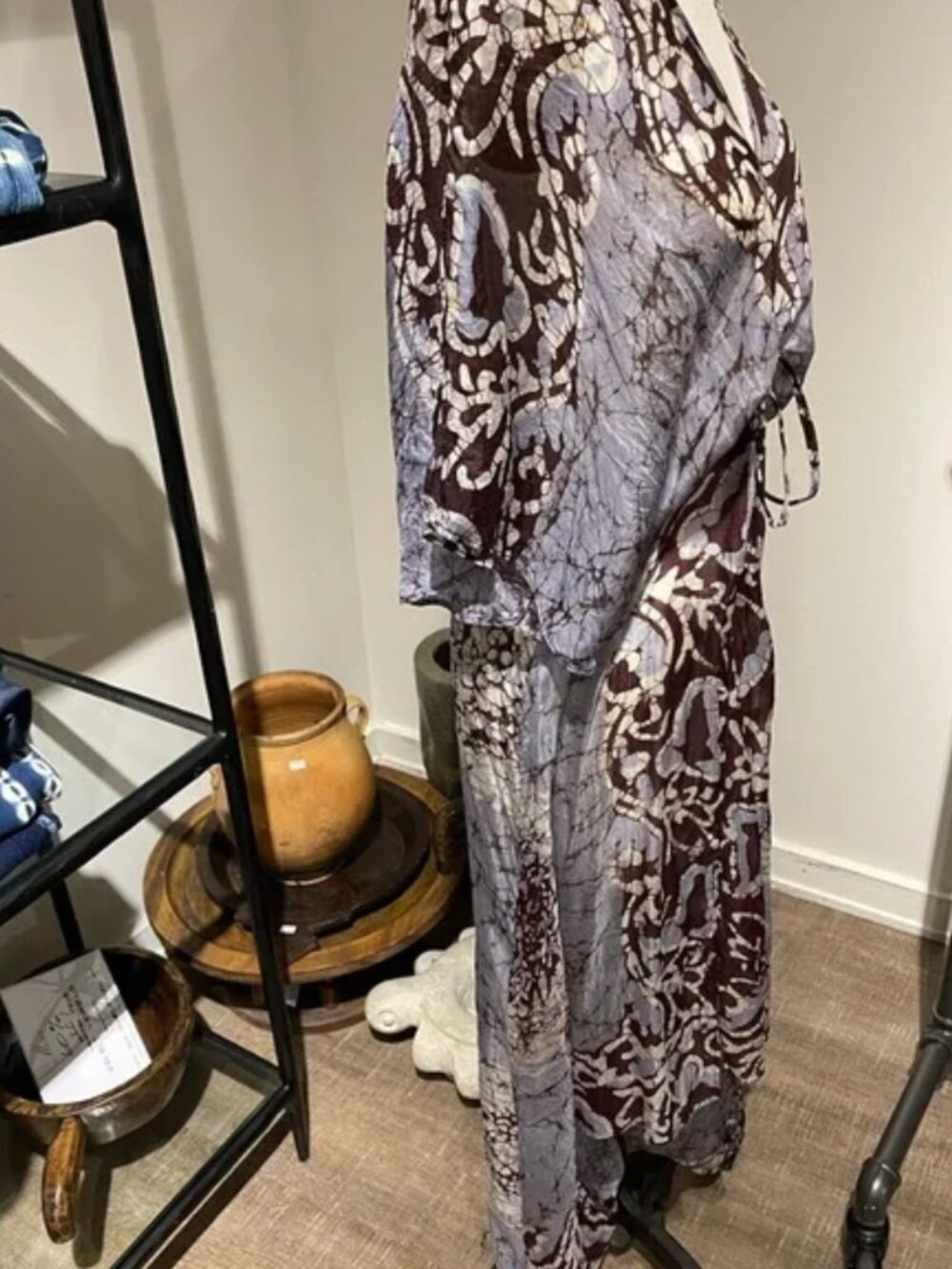 Lotta Stensson Silk Caftan, size S - Picture 9 of 10